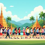 Event Jalan Sehat di Thailand